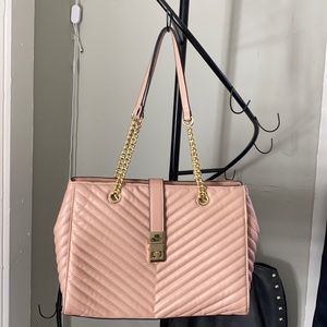 Pink shoulder bag